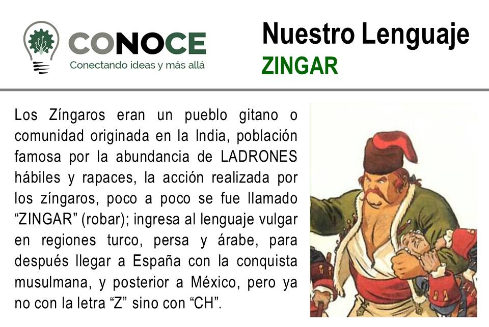 Conoce - Nuestro Lenguaje ZINGAR #etimologia #Zingaros...