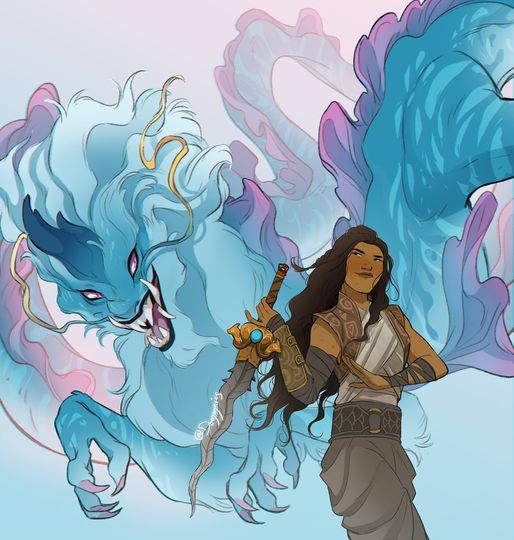 The Shake Ups - Majestic Raya and the Last Dragon art!...