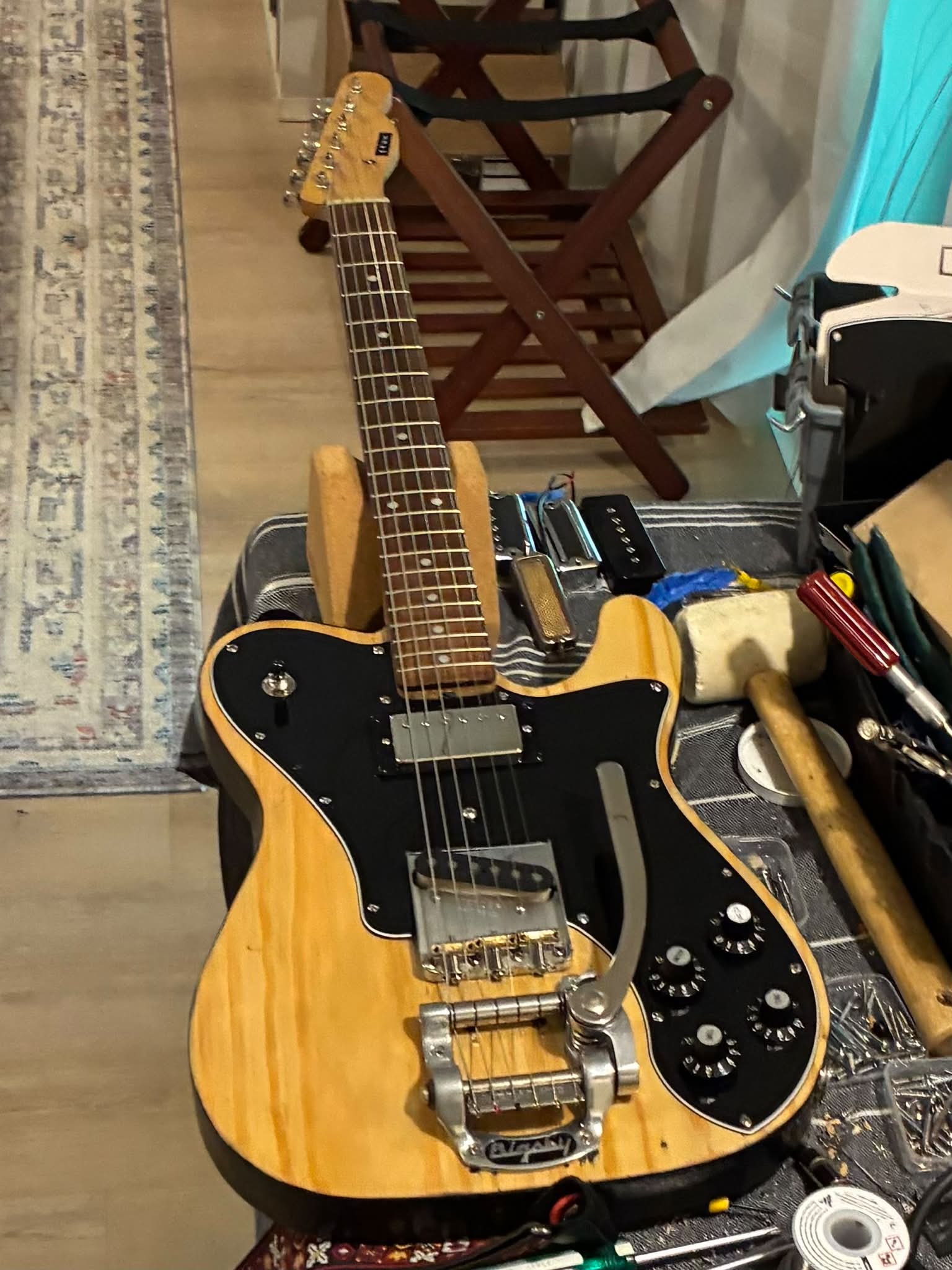 Modified 2015 American Standard Telecaster with Lindy Fralin pickups