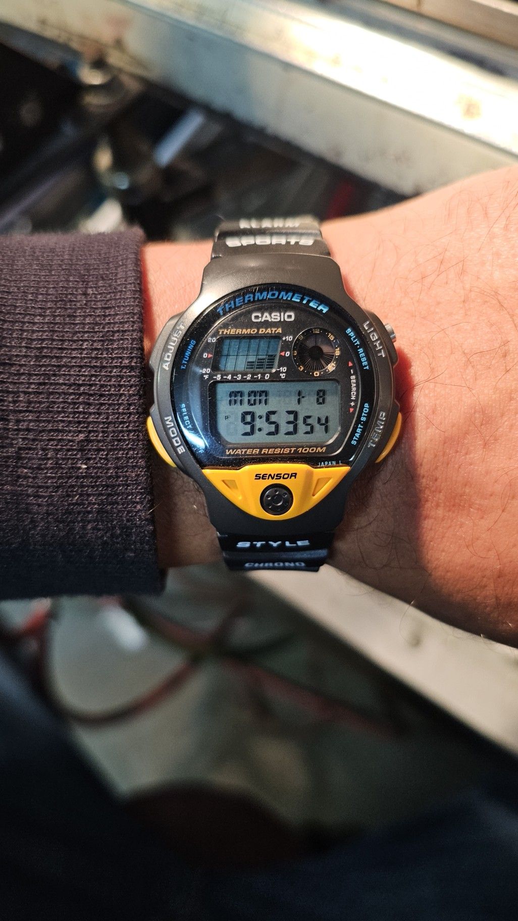 Casio TS-2000 thermometer watch review
