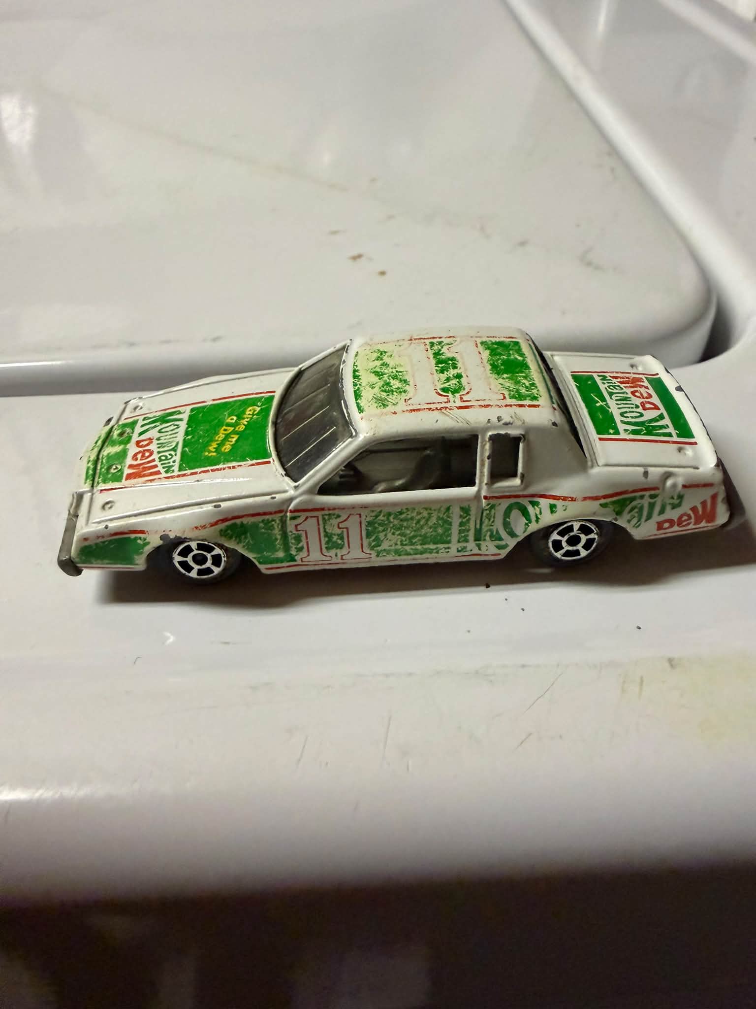 Vintage Ertl Mountain Dew Buick Regal stock car