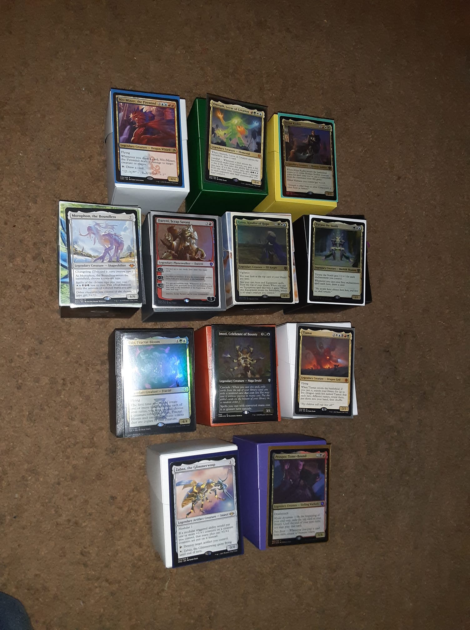 mtg prosper commander deck EDH Prosper, Tome-Bound 100 Magic Cards Custom Deck Exile Treasure Rakdos Deathtouch Mystic Arcanum  At the beginning of your end step Prosper, Tome-Bound | Adventures in