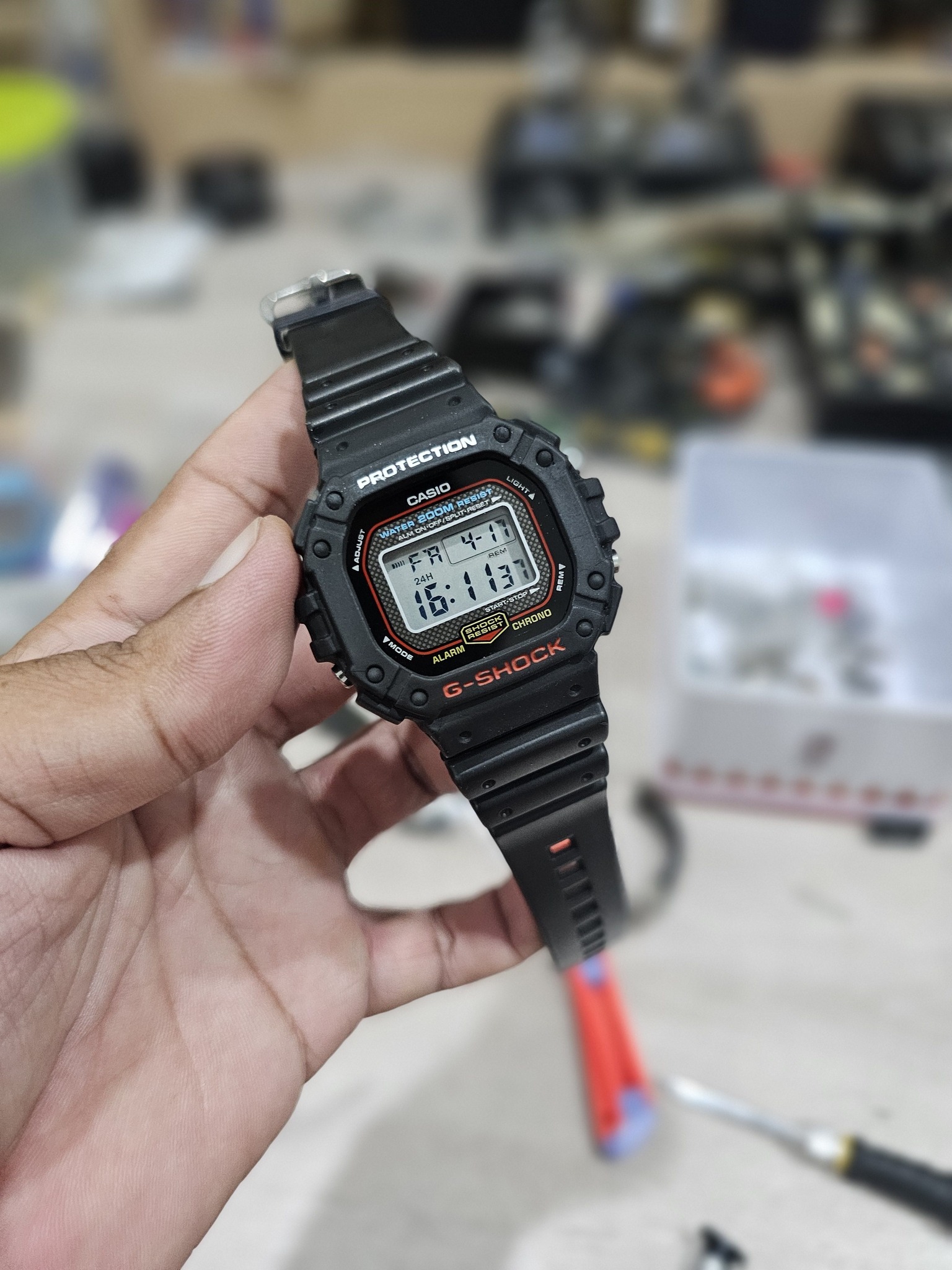 Reborn G-shock Dw-5300 Since 1994 PROTECTION PROT PROTECTION CT 
