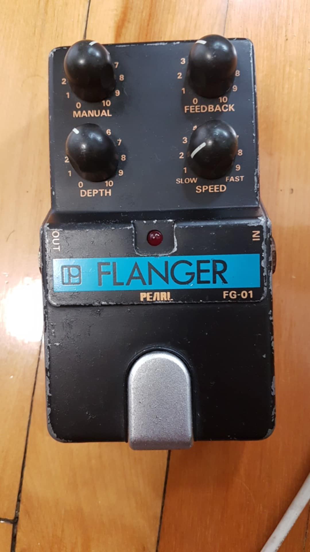 Pearl FG-01 Flanger pedal review and usage ideas