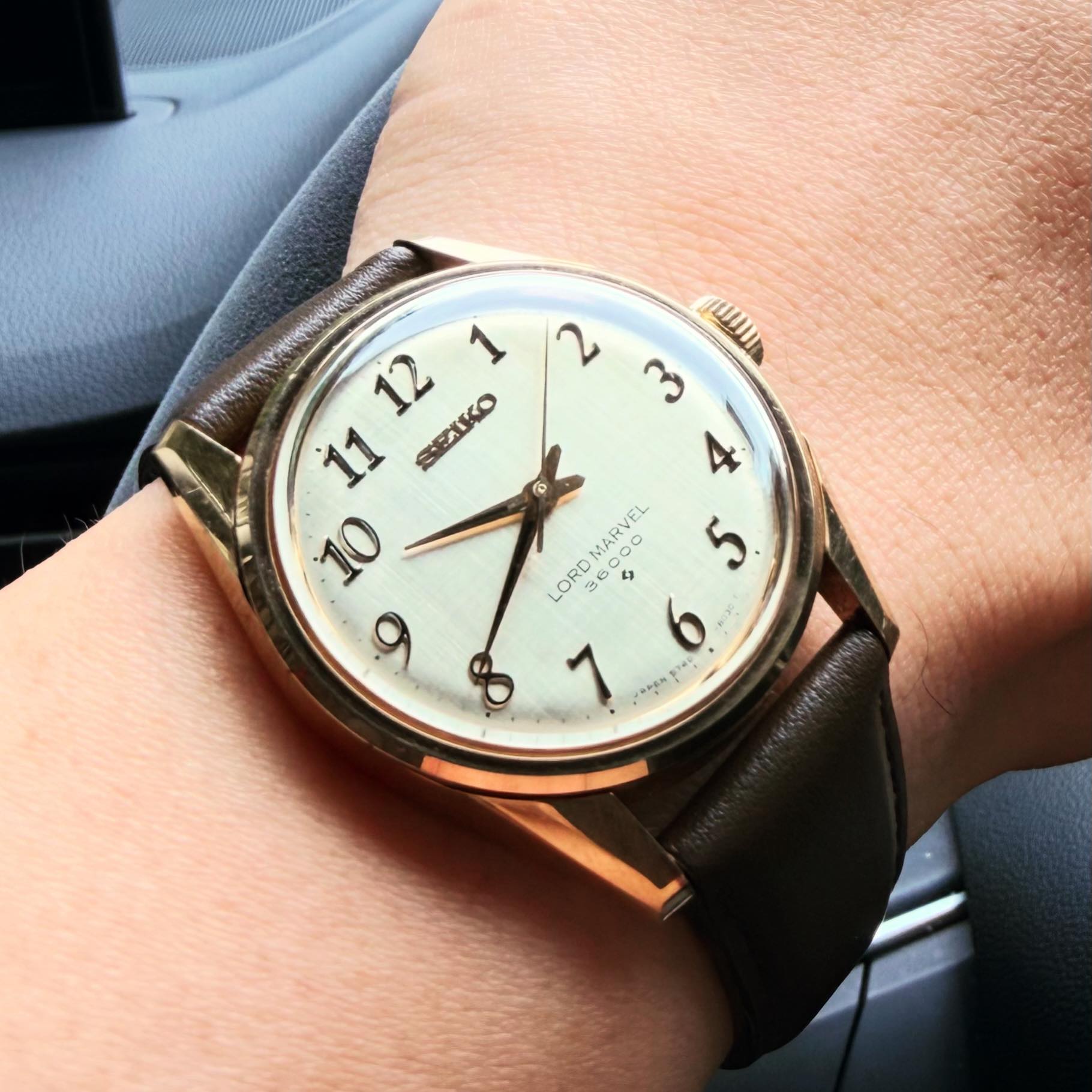 1976 Seiko Lord Marvel 36000 watch features