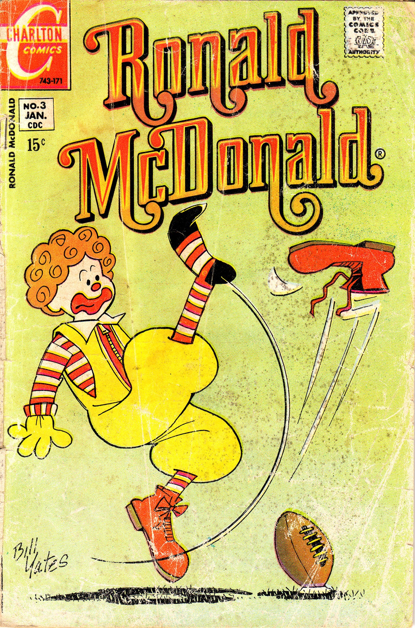 Ronald McDonald comic book vol 2 no 3