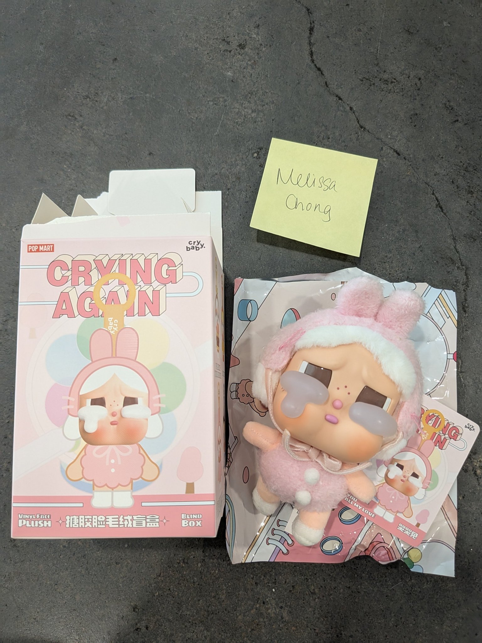 Looking for cry baby plush badge pins near Dallas, Texas