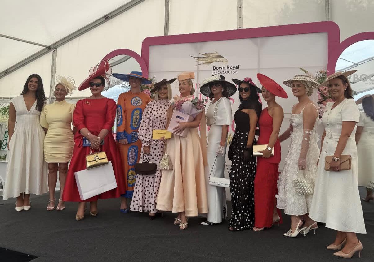 ascot ladies day best dressed winner downroyalracecourse (holding flower) & Top 10 📷 with thanks to @downroyalracecourse 💐 7.1.24