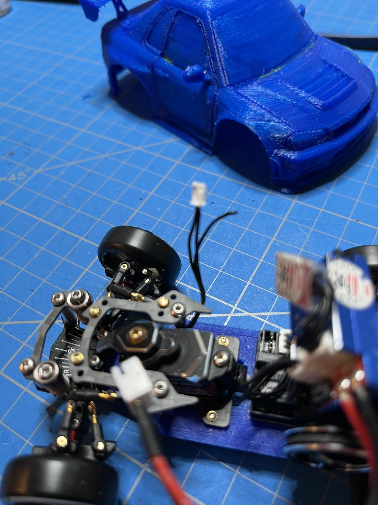 Repairing a KO PS-87 servo with glued cap and split spine