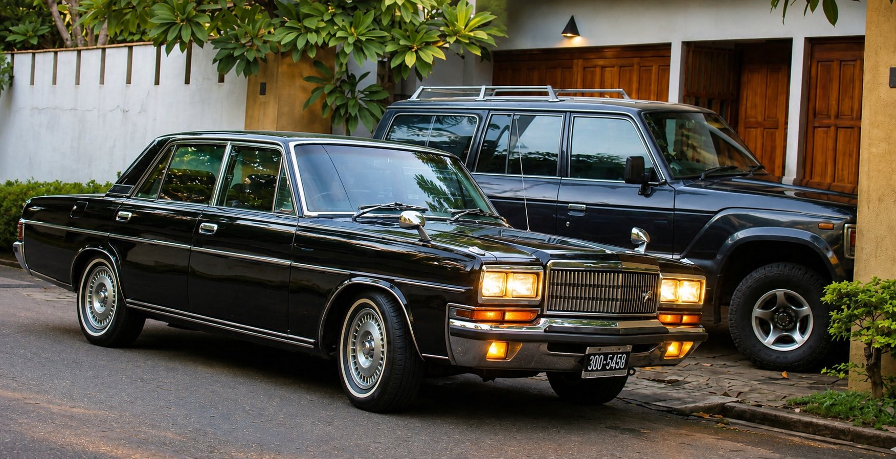 1983 Nissan President 4.4 litre V8 car