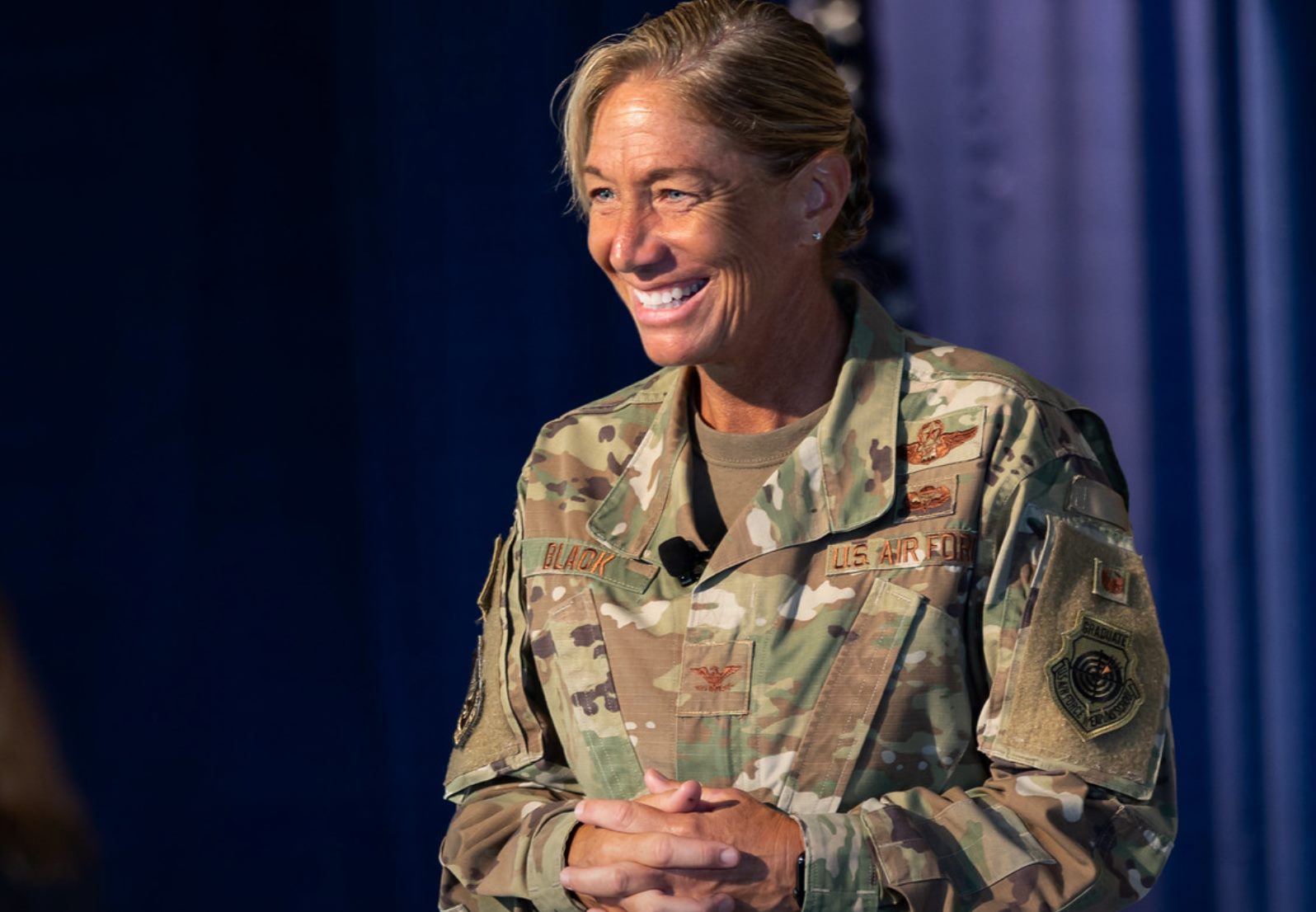 Col. Allison Black of the U.S. Air Force Special Operations 