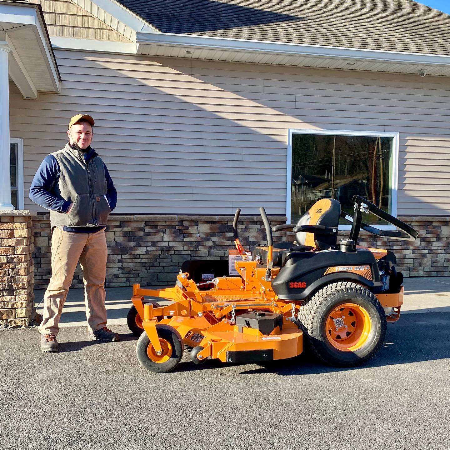 Congratulations to James from Youngsville on his new 2026 Scag