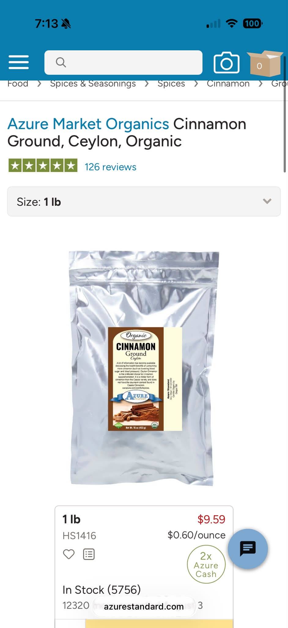 Anyone use this cinnamon from Azure? Is it good?
