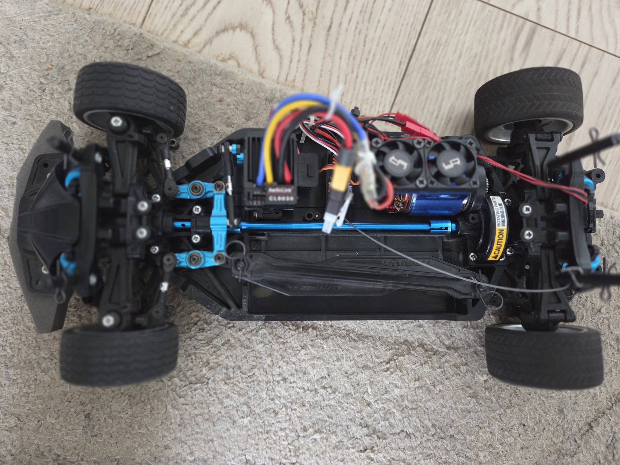 Tamiya TT02 upgrades and modifications
