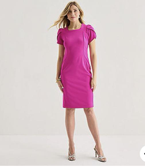 Just added this dress to my ShopMy page. It's from JCPenney and comes in 5 colors. I have it in these 3 and they're all on sale! The link to shop my