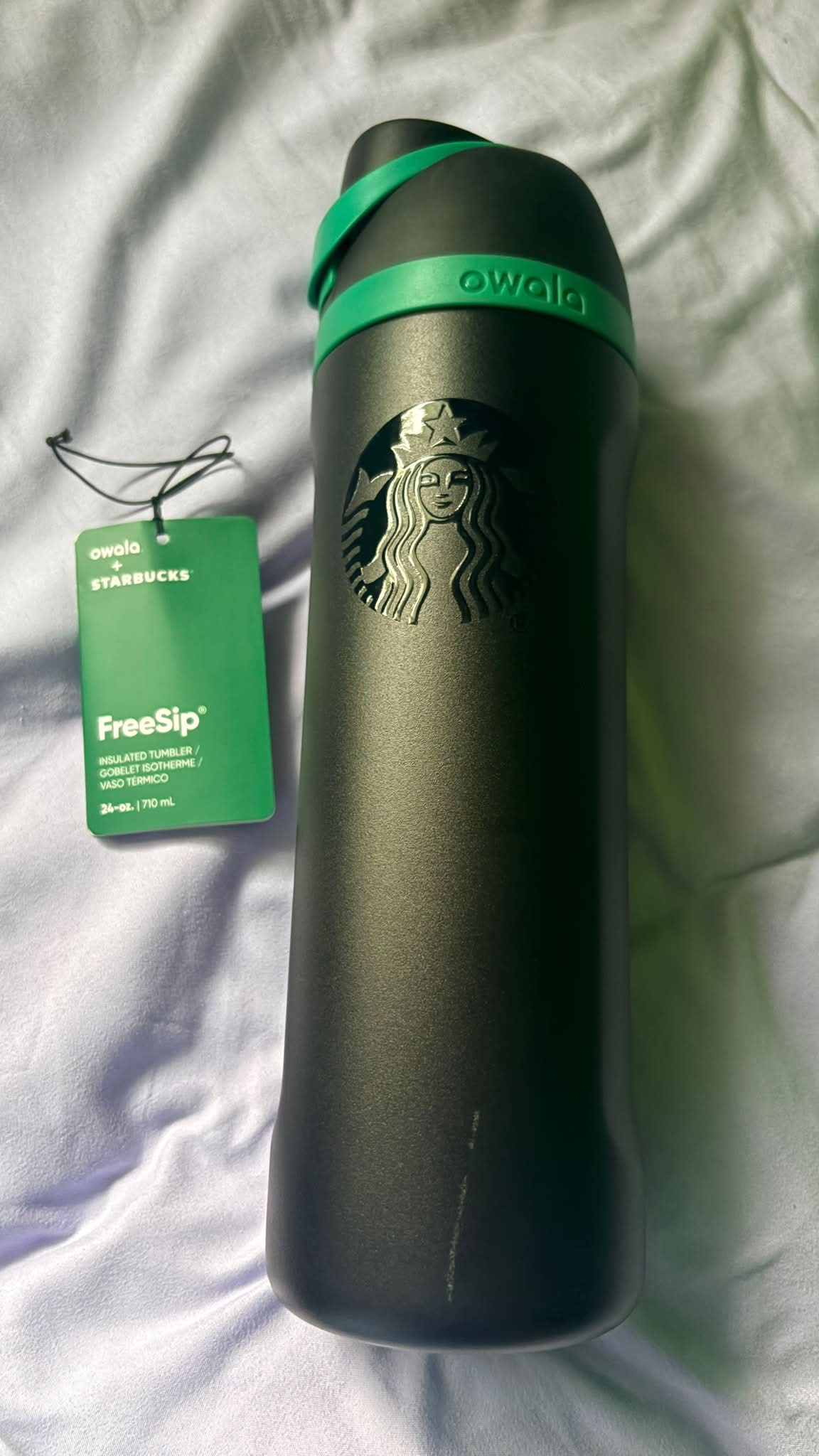 Starbucks partners with Owala for new FreeSip insulated tumbler