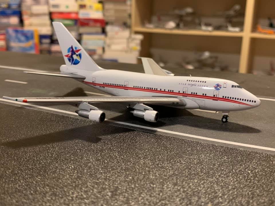 First NG Model 1/400 Boeing 747SP Good Afternoon 午安 こんにちは 1