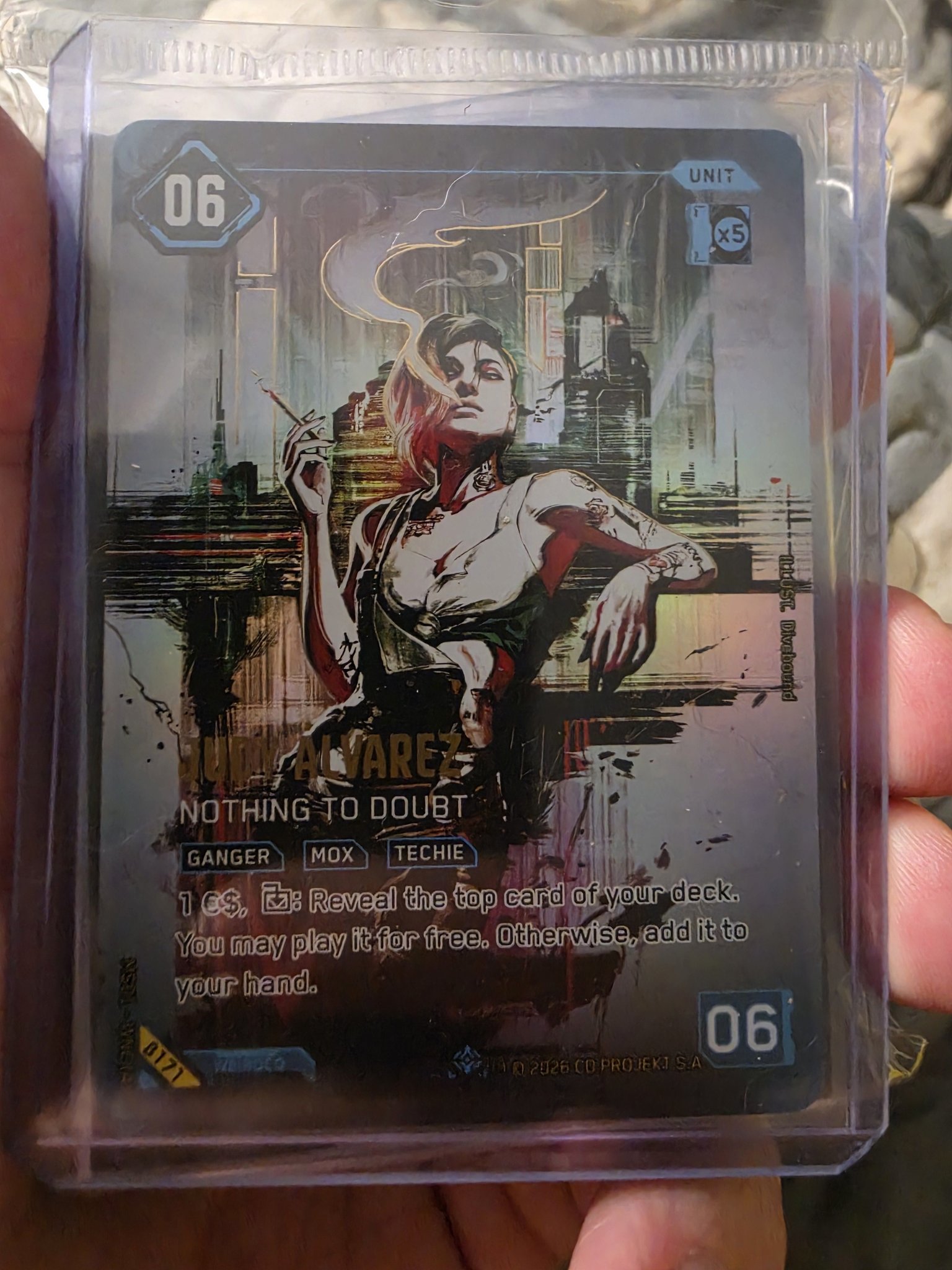 Cyberpunk TCG kickstarter and local playgroups?