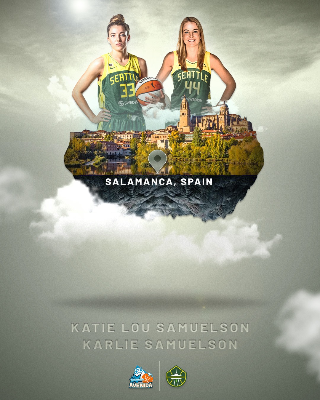 Seattle Storm - 👯‍♀️🌍 Sister Sister 🌍👯‍♀️ Katie Lou and...