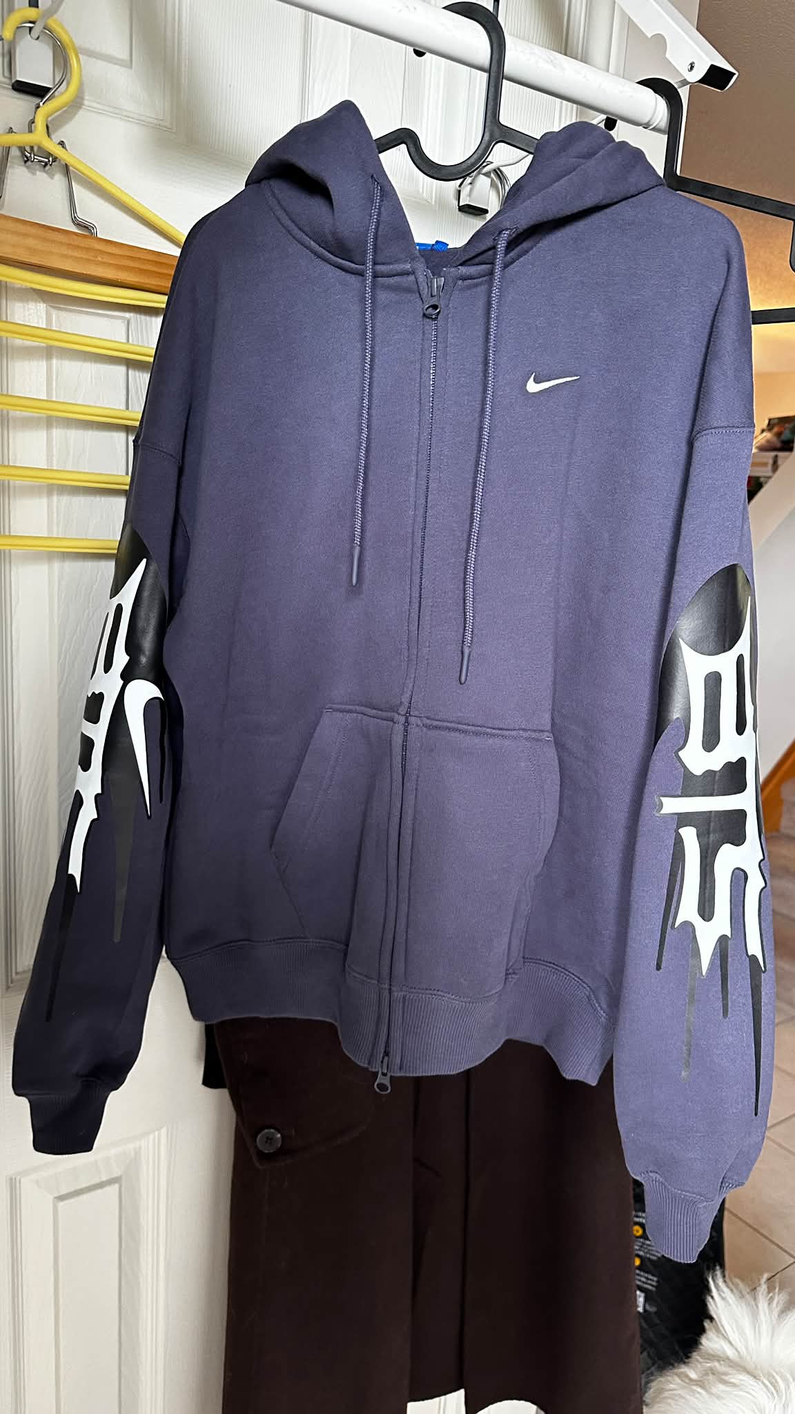 Nike x BTS Weathered Purple Zip Up Hoodie for Sale - XS - $140 OBO