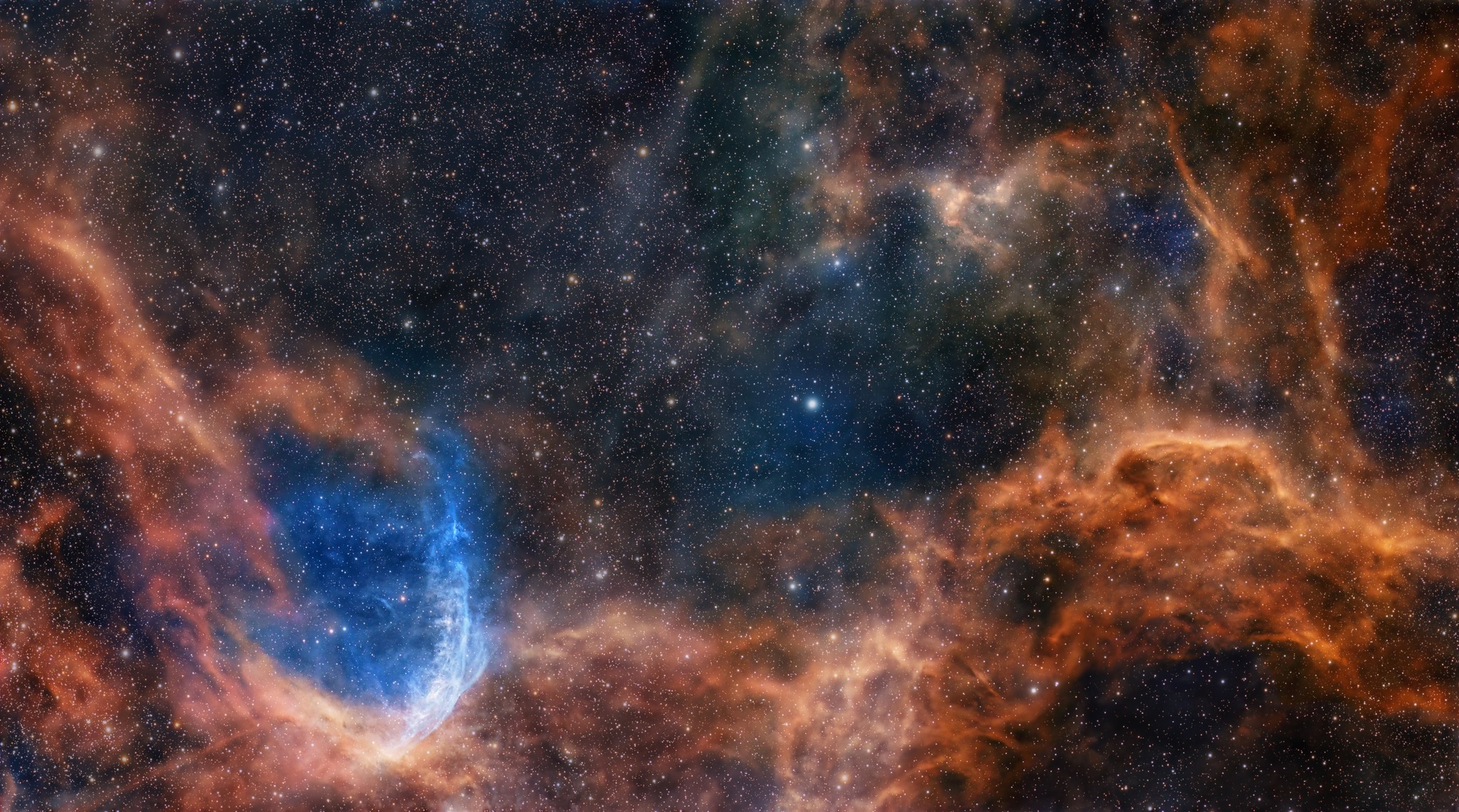 Capturing WR 134 with ZWO ASI585MC Air in light-polluted London