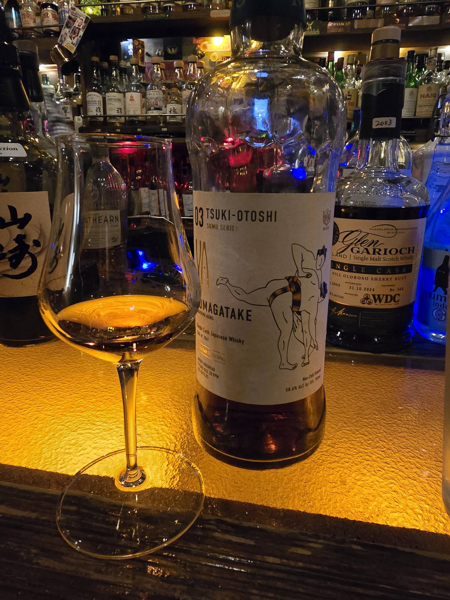 本日の家飲み アードベッグ シングルカスク2472 58.1% 2011年蒸留 マン