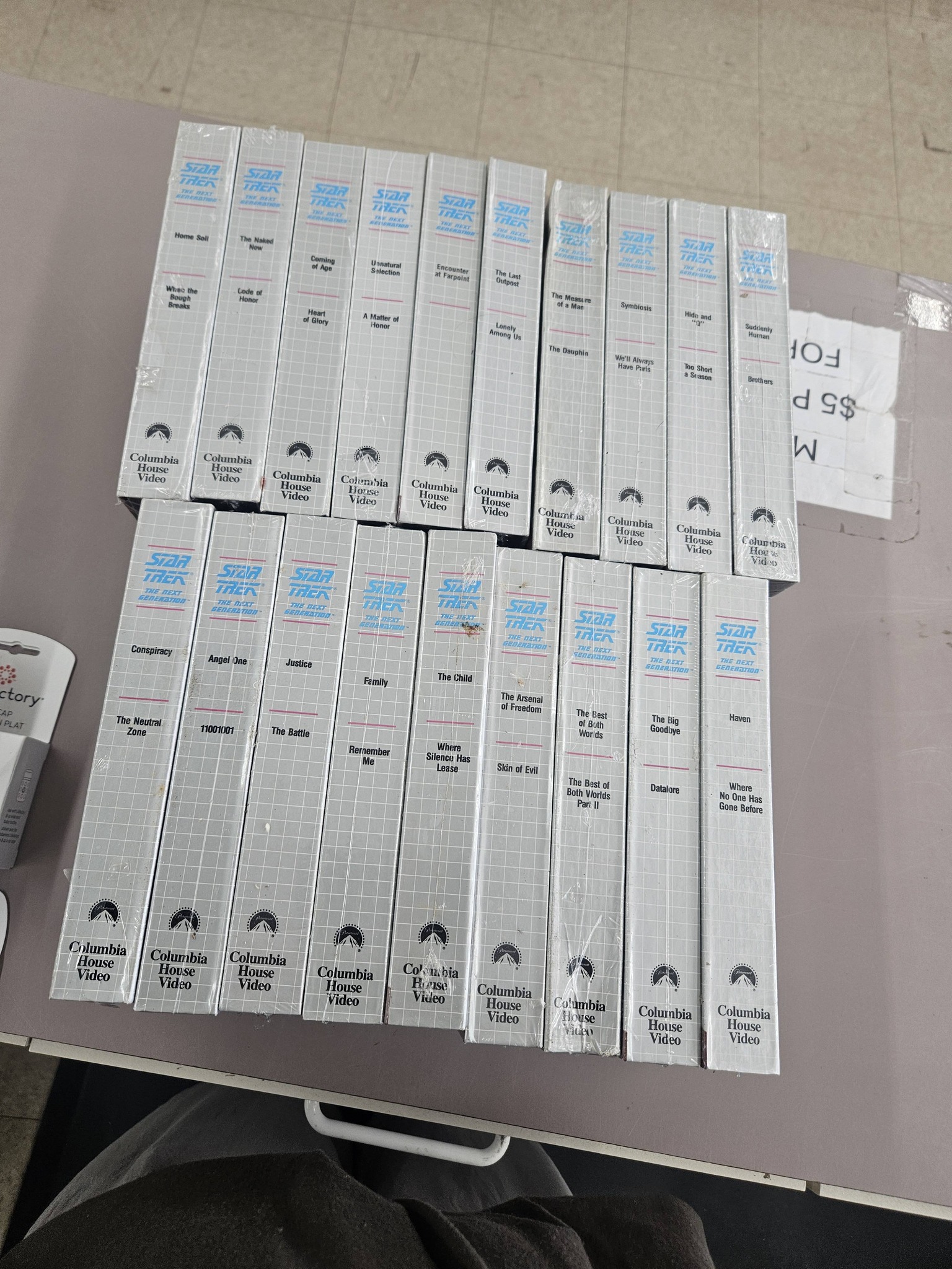 Resellers special! Huge collections of SEALED Star trek next 