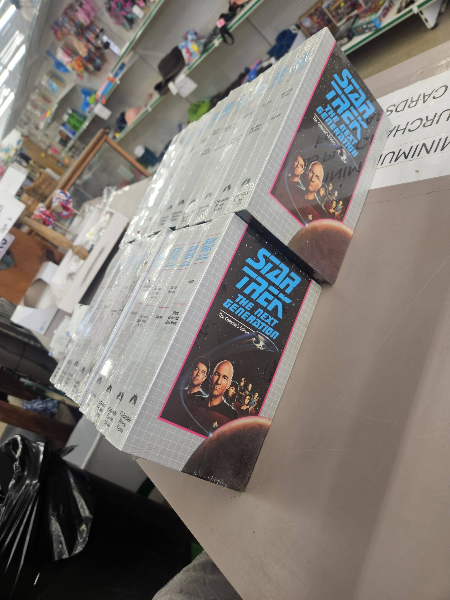 Resellers special! Huge collections of SEALED Star trek next 
