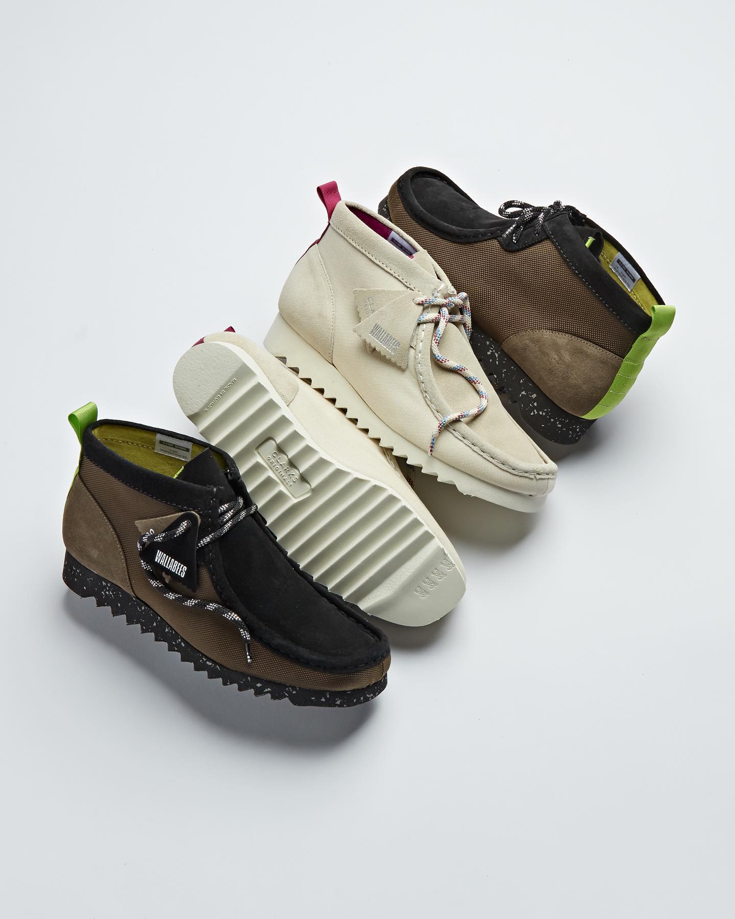 Clarks Wallabee GTX with Gore-Tex and Vibram durability