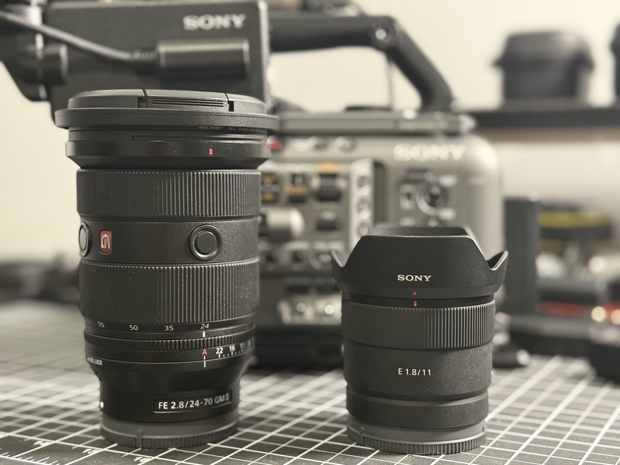 Which is better on the FX9, Sony 18-110 or the Sony FF 28-135 for