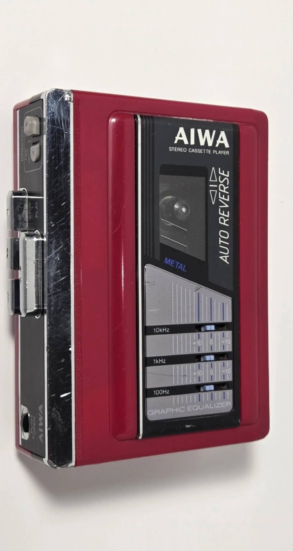 Aiwa HS-R9 stereo radio cassette player, also known as a
