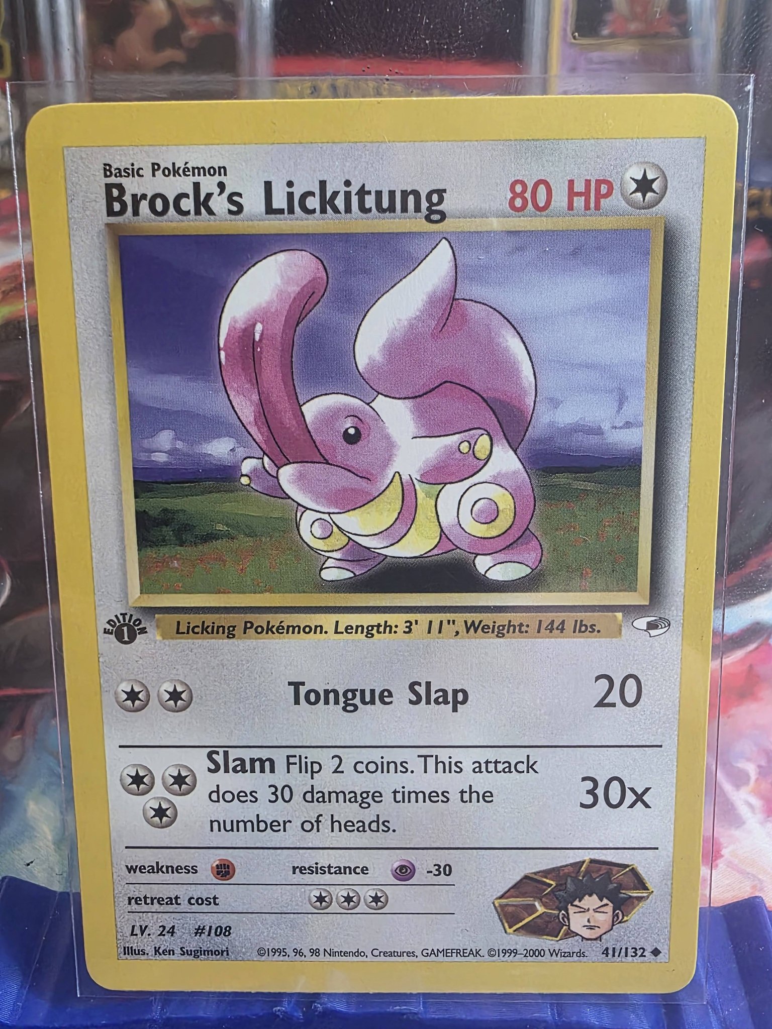 What is the error on this Pokemon card?