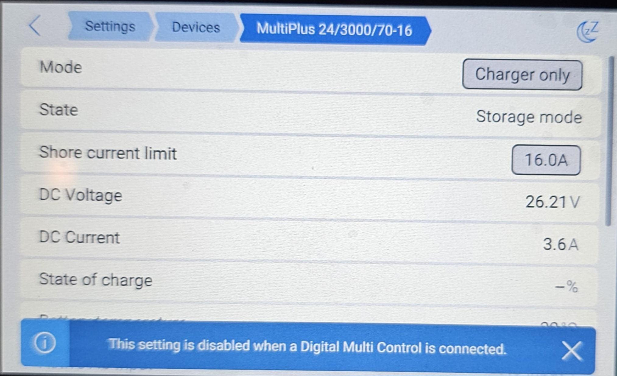Hi I have just installed a Cerbo GX and connected it to my mppt
