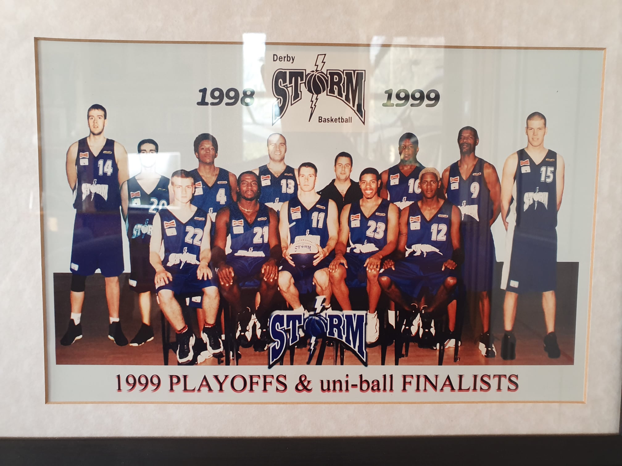 The iconic Badboys of the BBL 1998/99. Derby Storm featuring BBL 