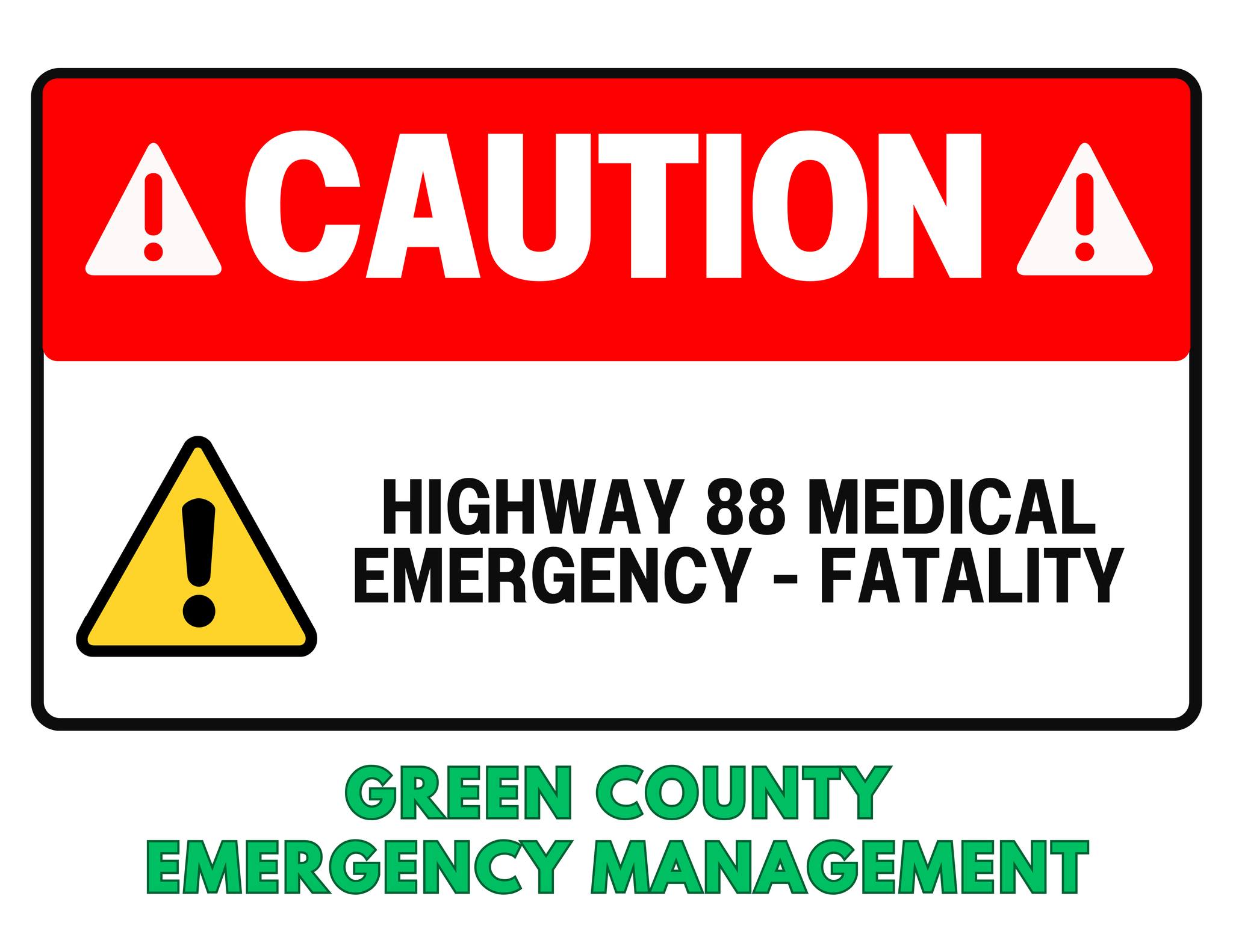 Green County Emergency Management | Earlier today, Green County ...