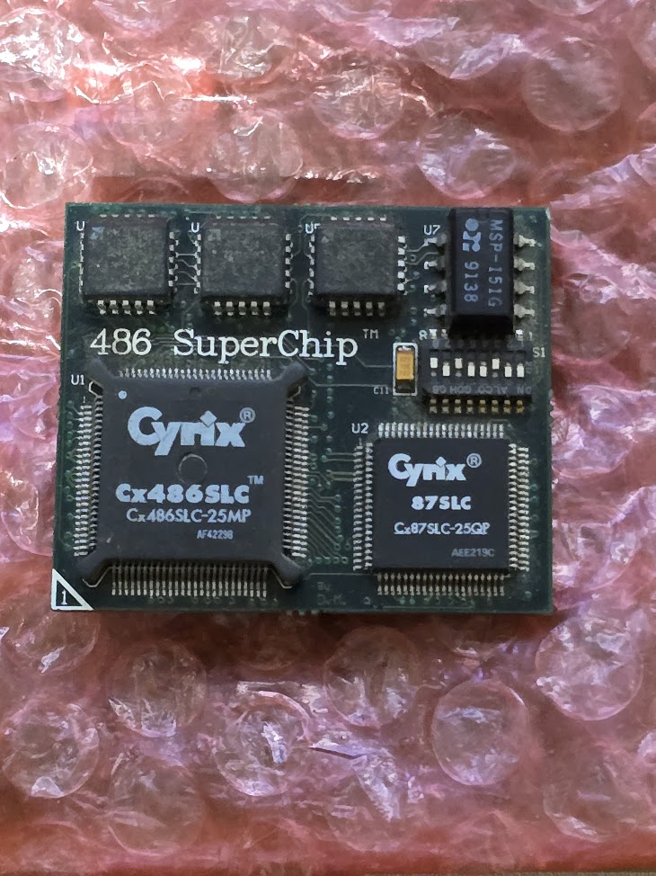 Identifying Gyrix Cx486SLC and 87SLC motherboard compatibility