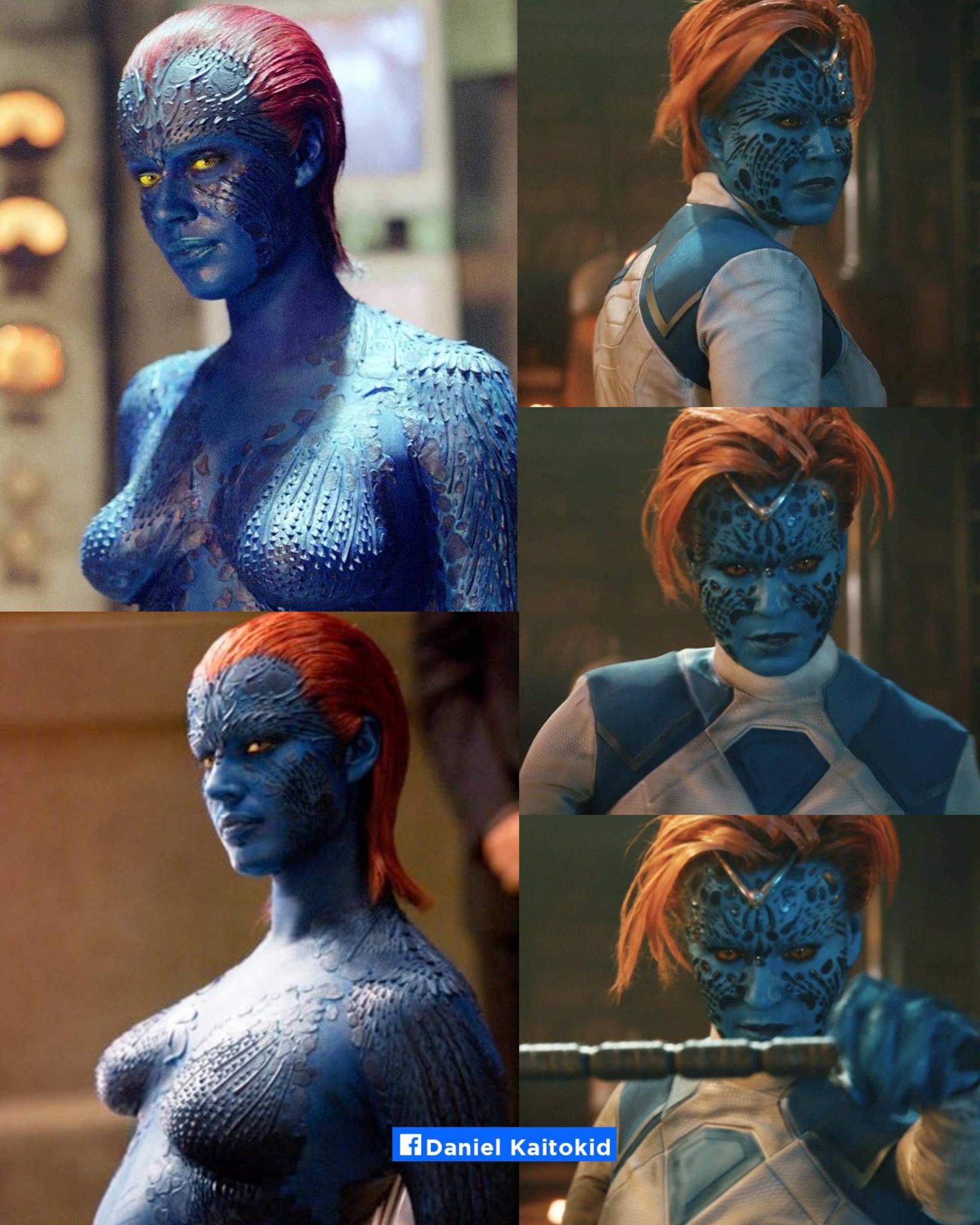 Rebecca Romijn played Mystique in the original 2000s X-Men trilogy