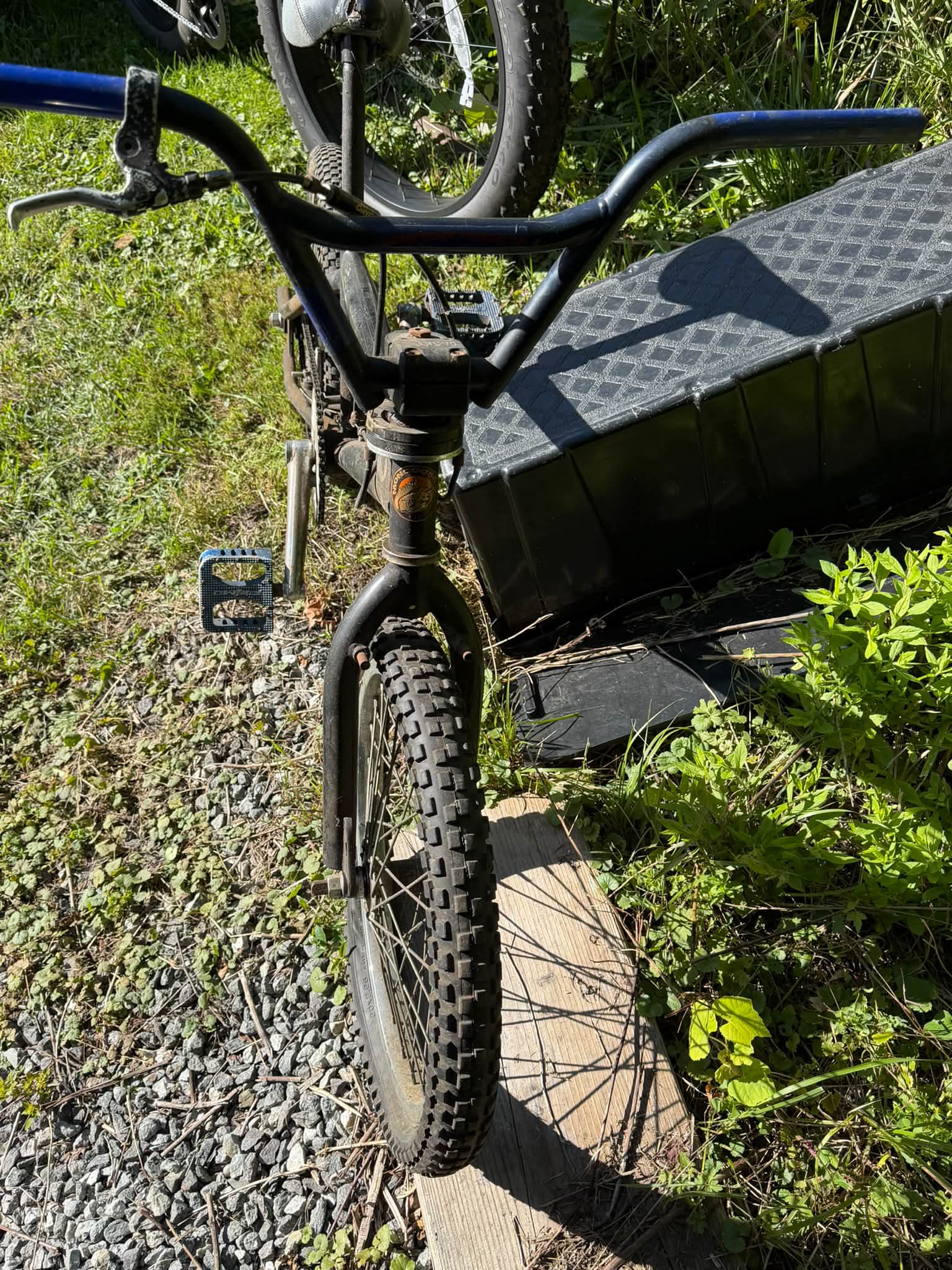 Restoring a 1998 Fuzzy Hall BMX bike from childhood