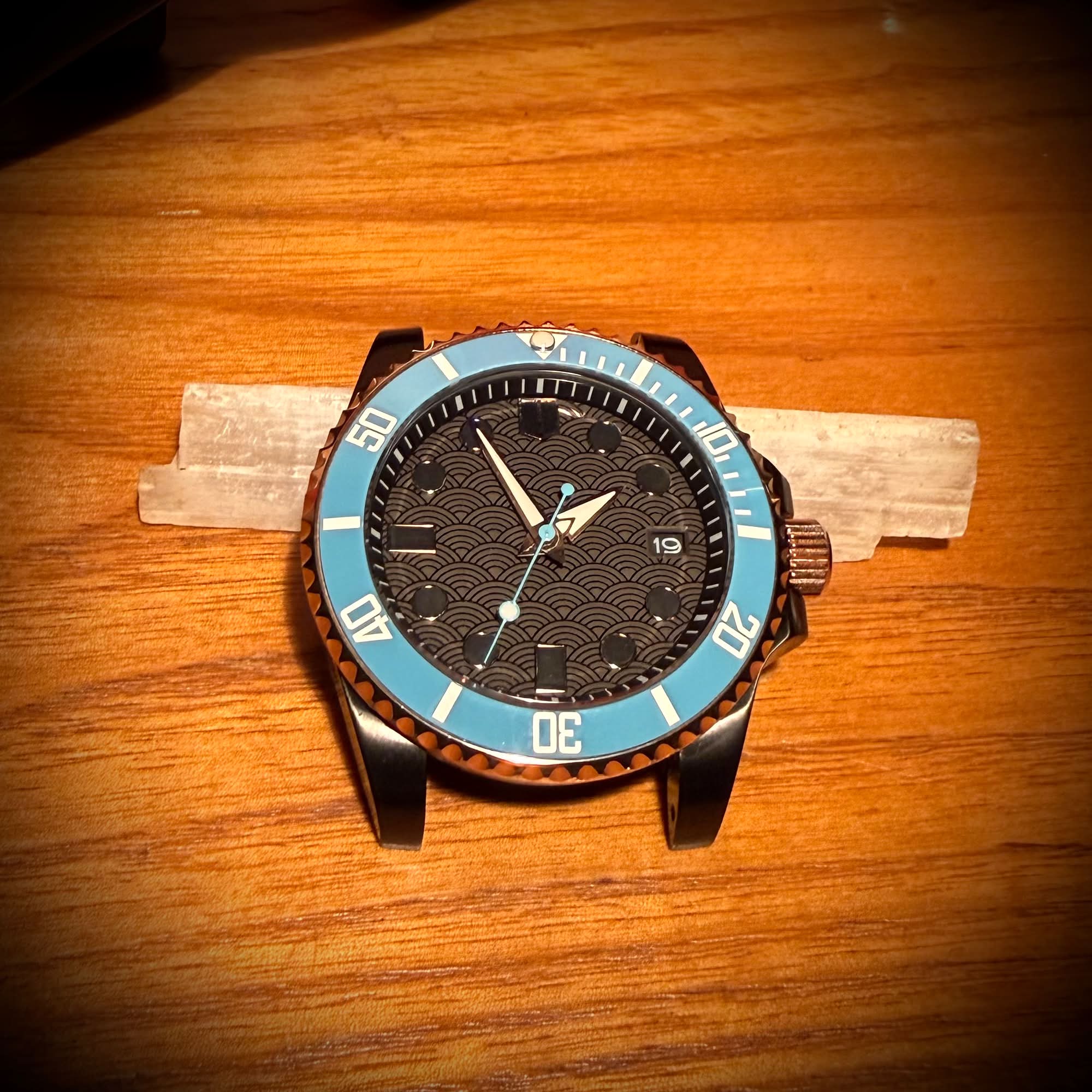 a＊＊＊9NH35カスタム mod First Seiko NH35 mod build with AliExpress parts