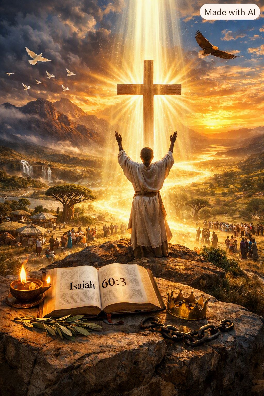Shine as the light of the world with God's presence