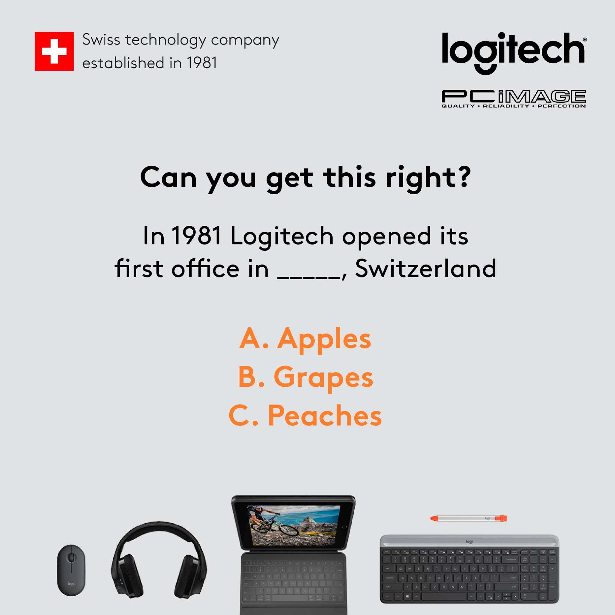 PC Image - Here's a brief history nugget! Logitech was...