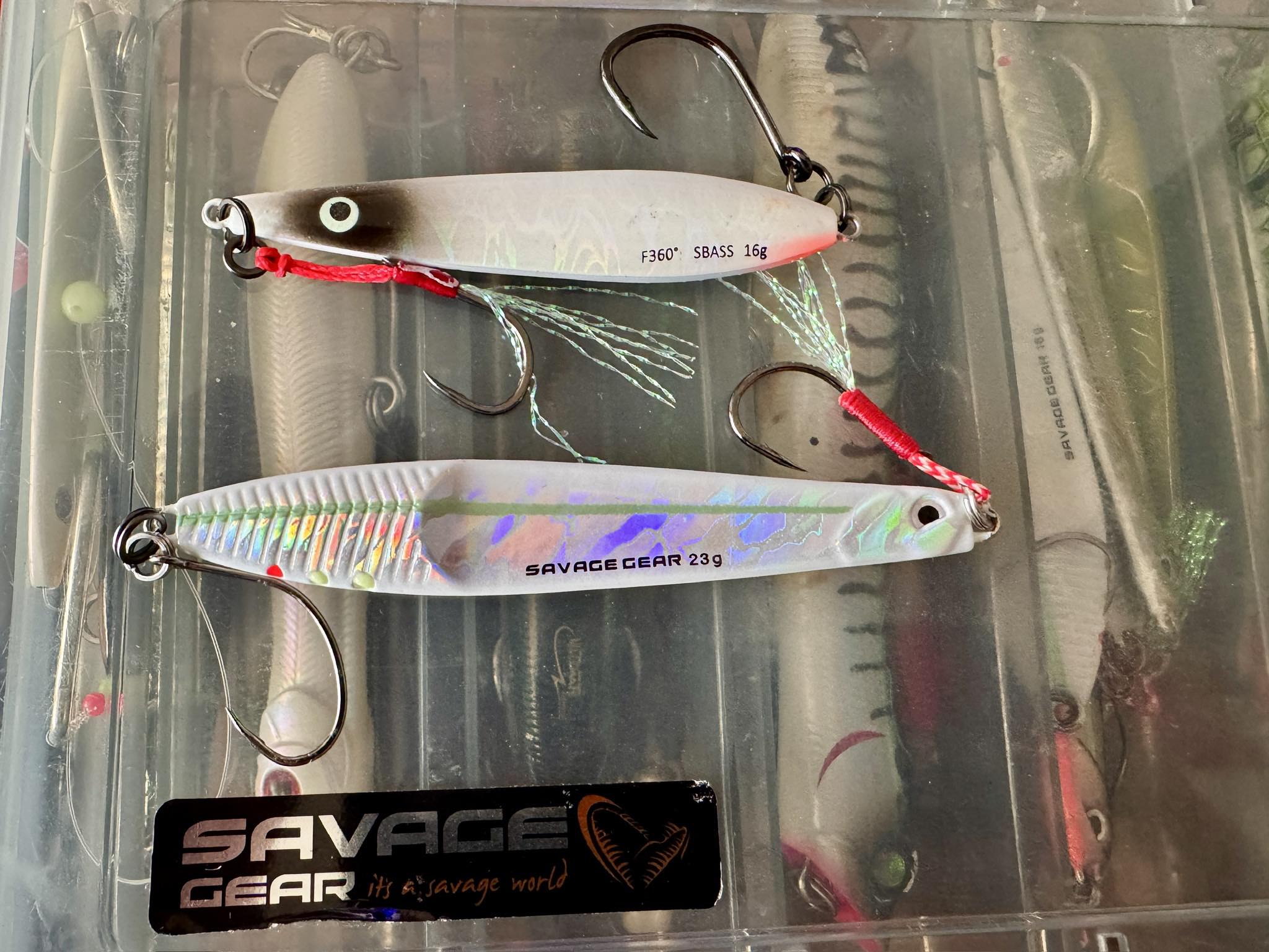 I had two takes on a Seeker lure but didn