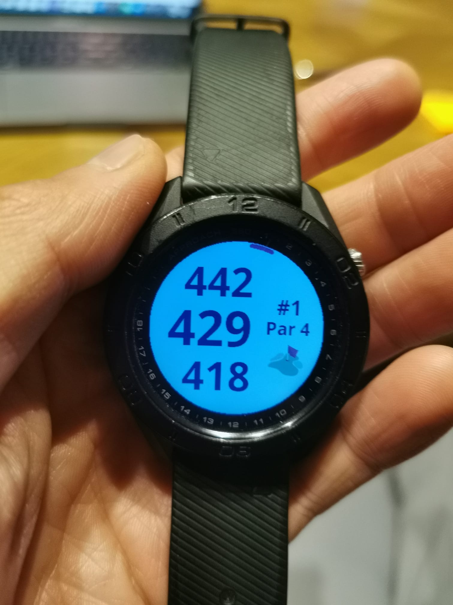 Why doesn't Garmin Approach S60 show course layout after software