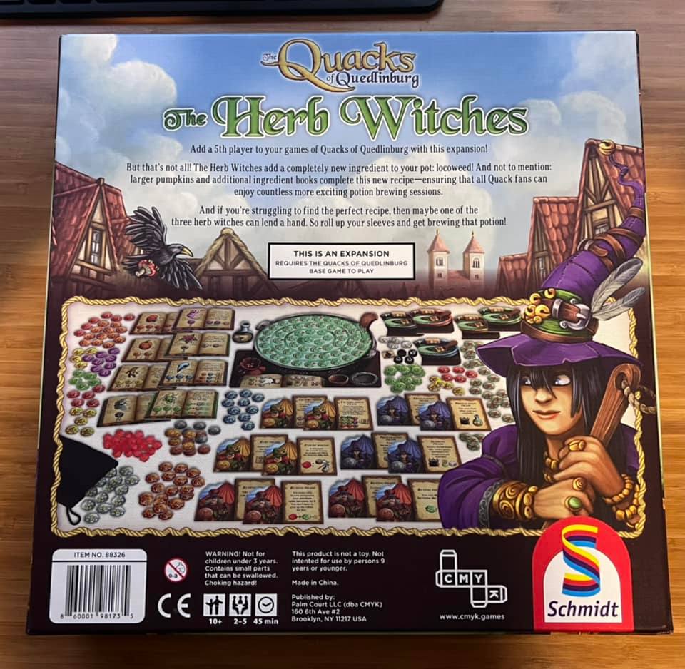 Upgrade Kit for The Quacks of Quedlinburg Herb Witches Expansion - 31 Pieces e