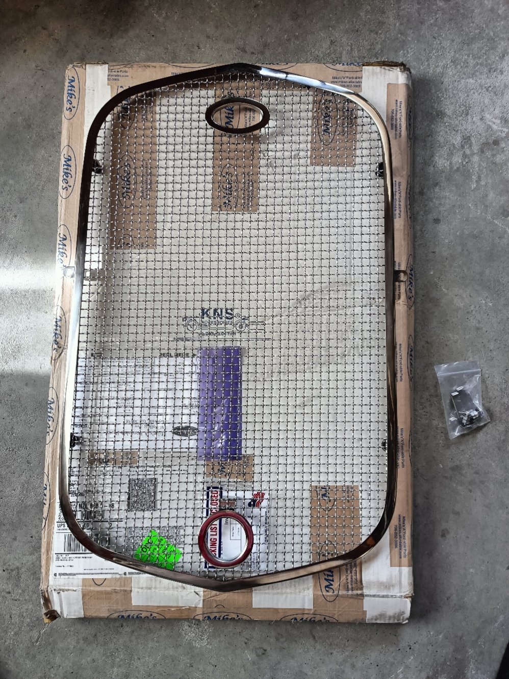 Model A - Radiator stone guard - Car Exterior Parts - Cromwell, New ...