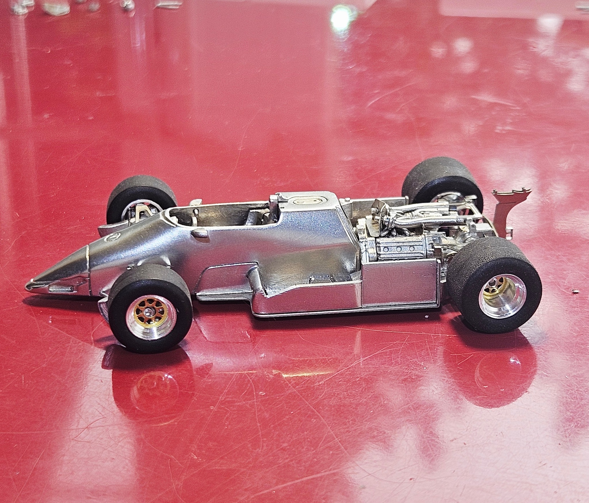 Ferrari type 031 1984. Wip Ferrari 126C4M2 Model Factory Hiro 1/12