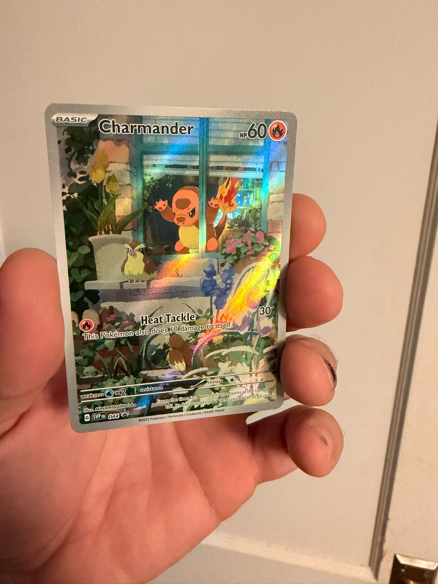Is this Charmander Pokémon card a fake or misprint?