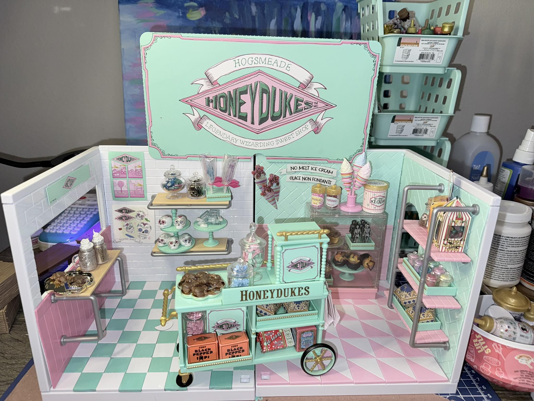 Combining miniverse spaces into a candy store?