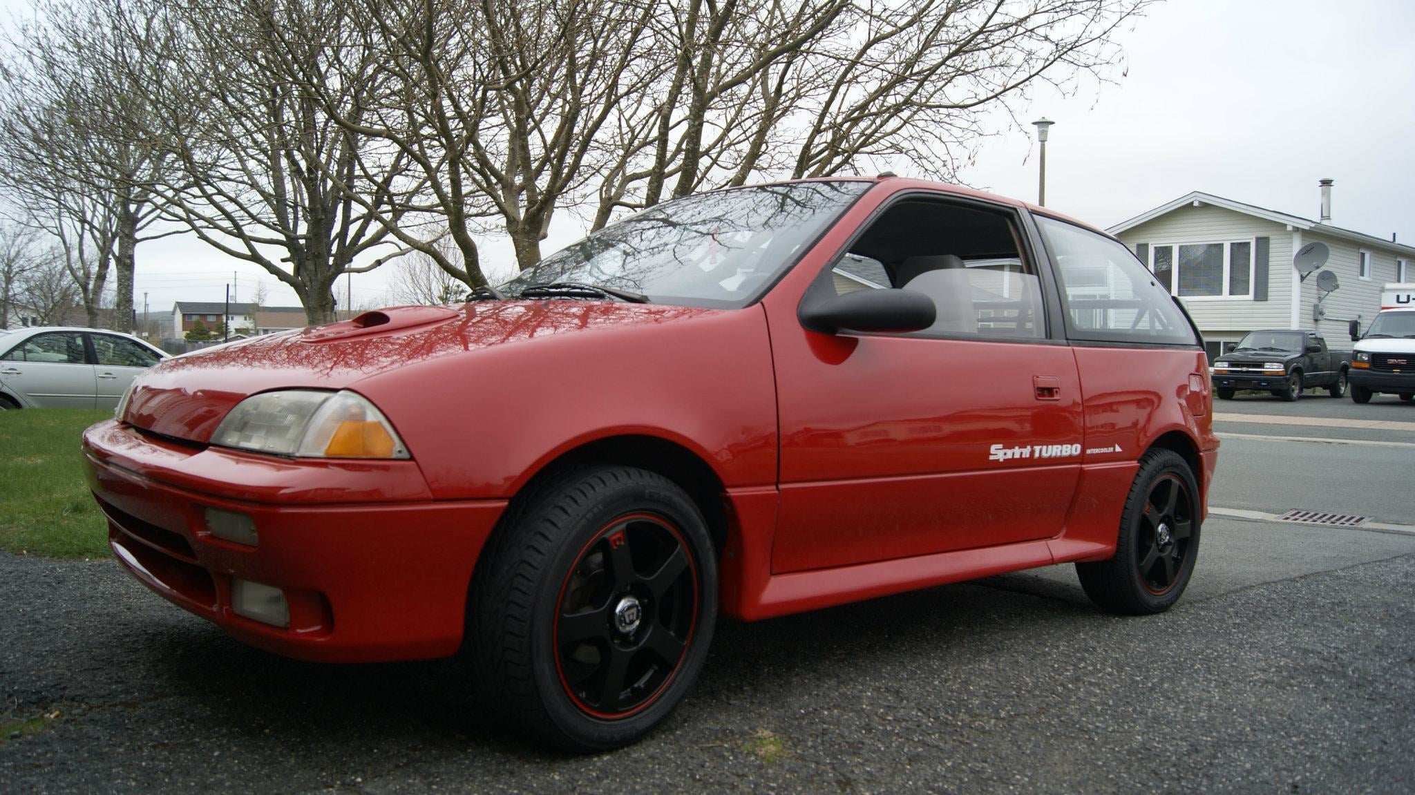 1991 Sprint Turbo car information Swift Sprint Turbo GA GL GT GS 