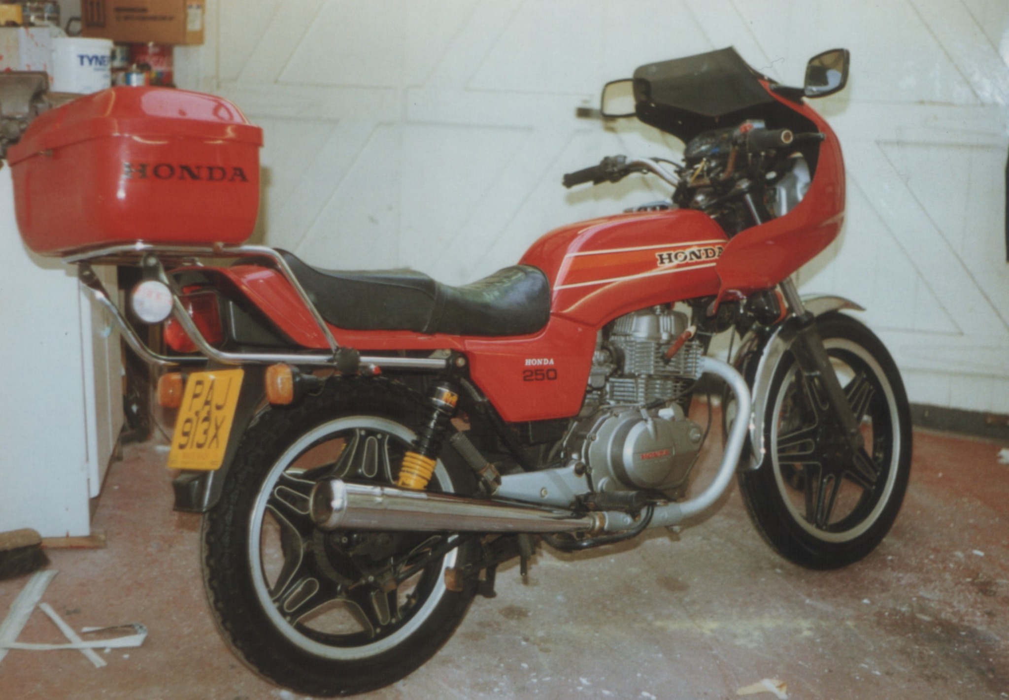 My two a CB250N super dream and CB250T Dream